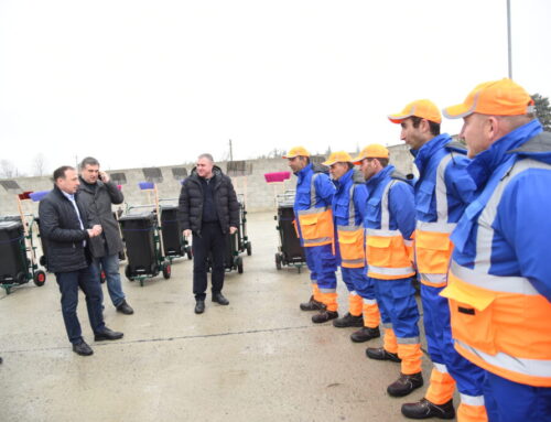 Telavi and Sighnaghi municipalities received containers and special equipment for waste collection