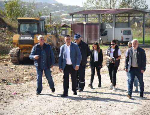 მიხეილ გოგოლიძემ კახეთის რეგიონში არსებული ნარჩენების განთავსების ობიექტები დაათვალიერა