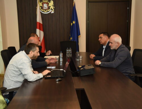 მიხეილ გოგოლიძემ სიმონ გულედანთან სამუშაო შეხვედრა გამართა